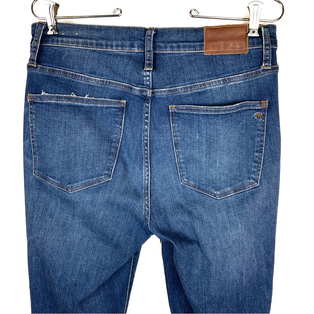 Madewell 10" High-Rise Skinny Jeans Drop-Hem Edition - Picture 10 of 16
